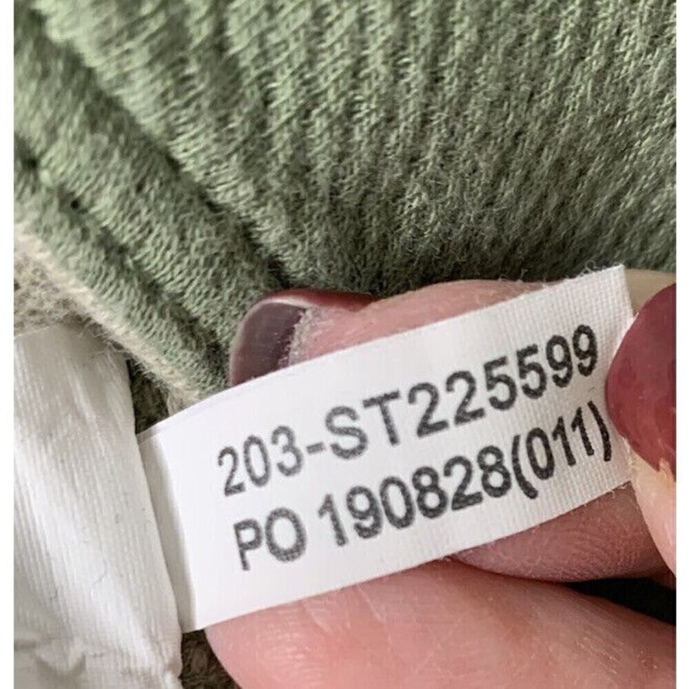 Tommy Bahama Sweater Mens XL Green Tan Reversible Pullover Long Sleeve Sweater - Picture 5 of 9